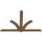 Ekena Millwork Redmond Smooth Timber Gable Bracket, Western Red Cedar, 84"W x 56"H x 1 1/2"D x 5 1/2"F, 16/12 Pitch GBW084X56X0206RED00SWR - alternate 4
